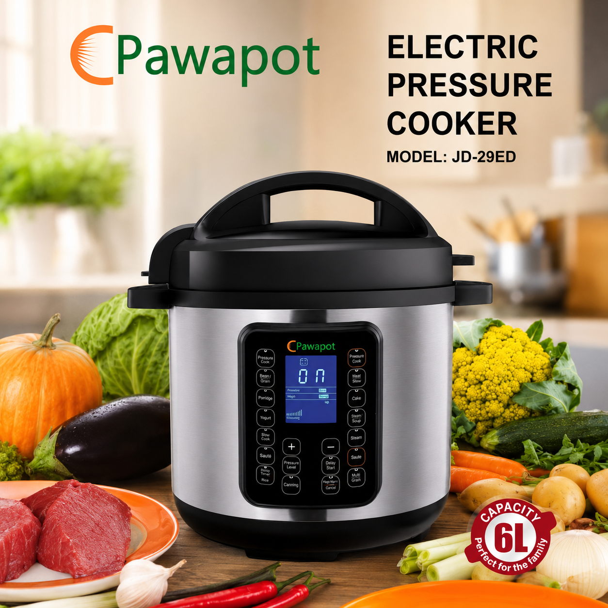 Pawapot Electric Pressure Cooker